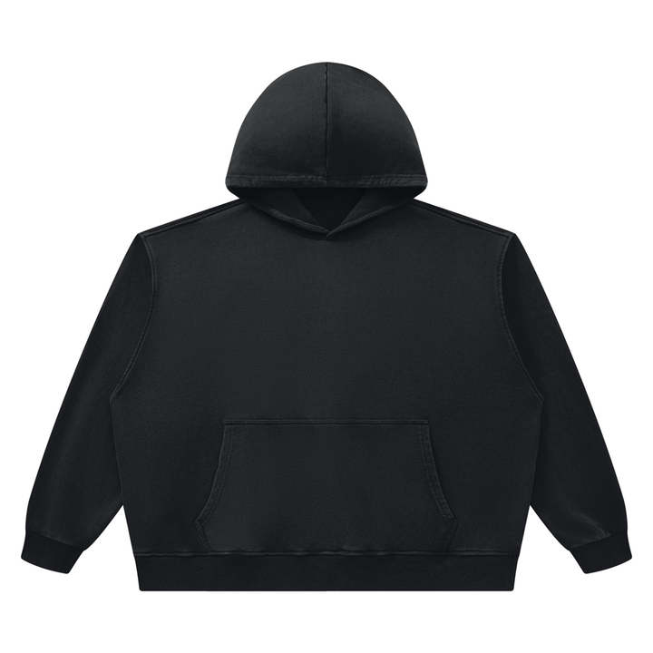 women hoddies Heavyweight Vintage Wash Boxy Hoodie