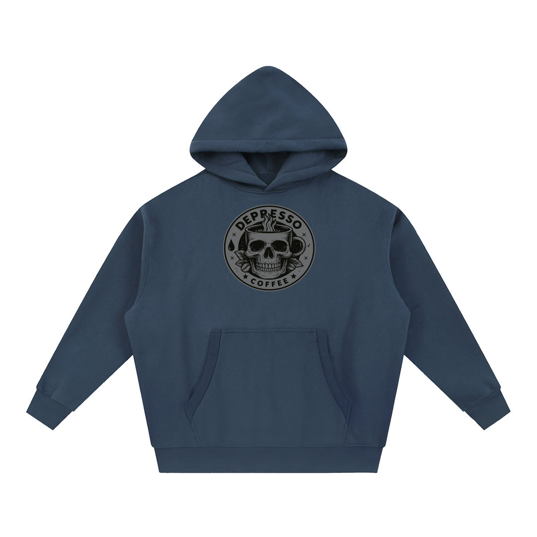 men graphic Oversized Boxy Fit Fleece Hoodie