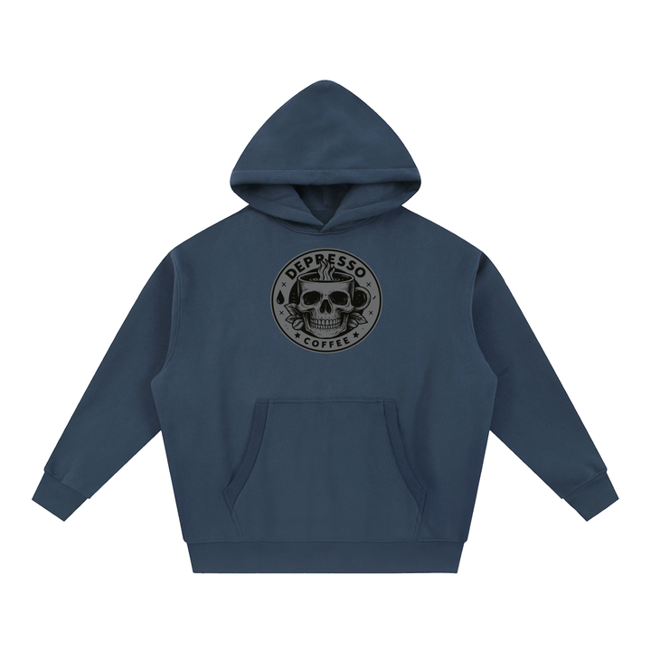 men graphic Oversized Boxy Fit Fleece Hoodie