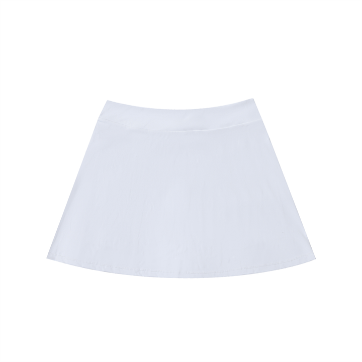 WOMEN SKIRT High-Waist Pocketed A-Line Skirt