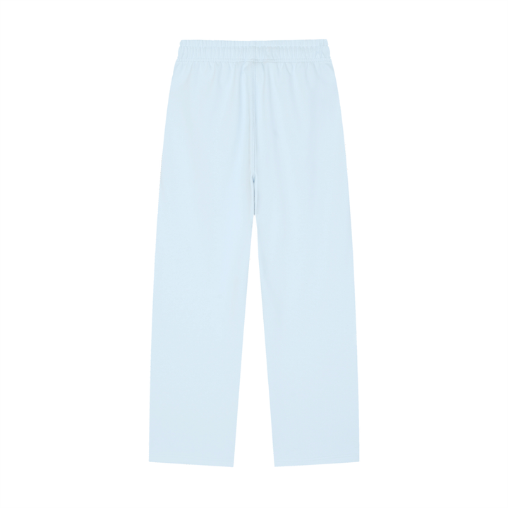 WOMEN PENT Solid Color Straight-Leg Sweatpants
