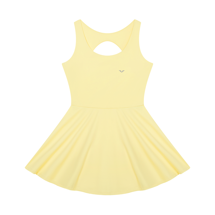 Women’s gym wear Open-Back Tennis Dress