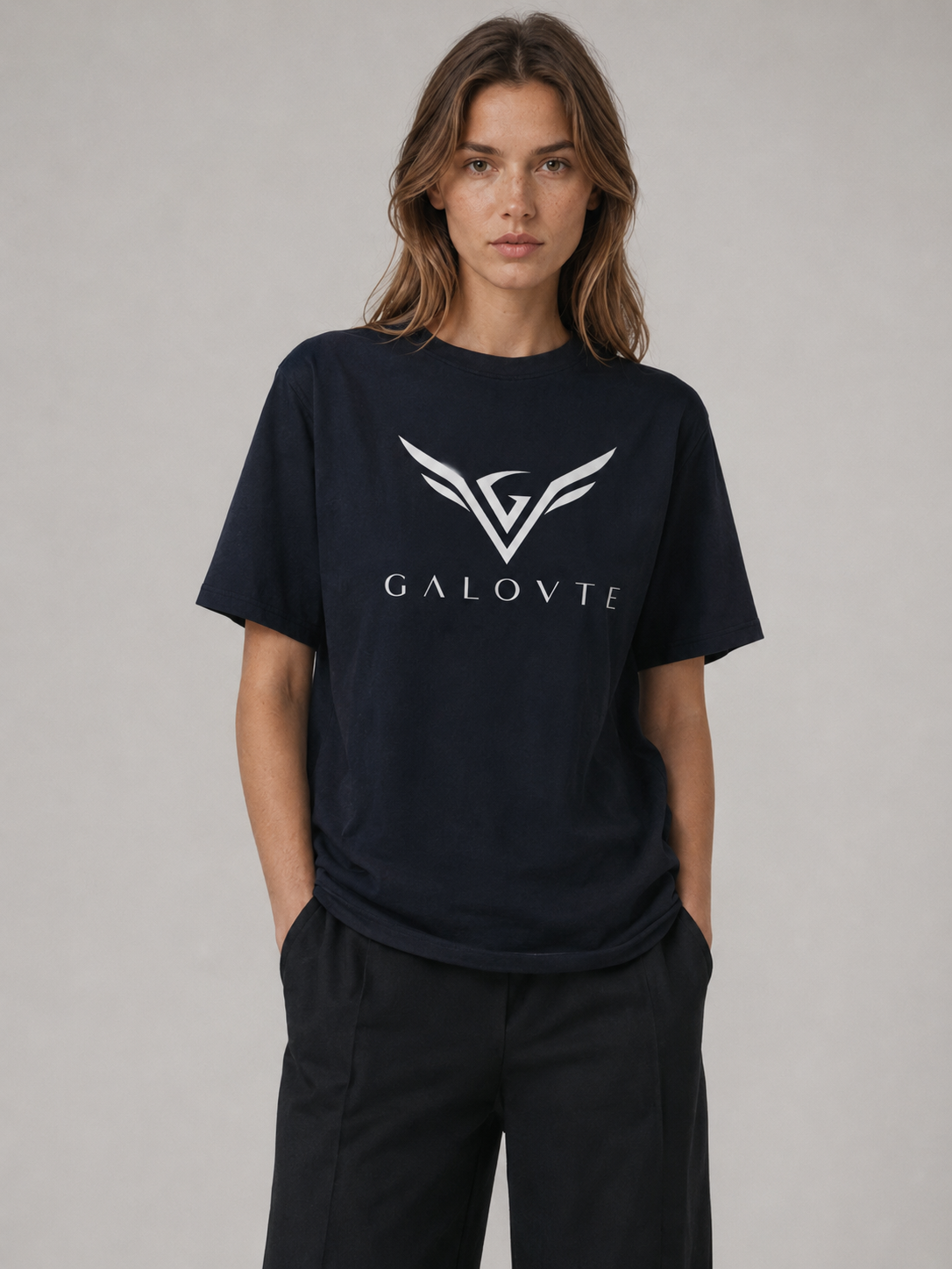 Wing Logo Oversized Cotton Tee