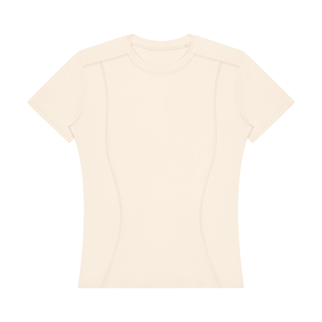 women gym wear opstitch Training T-Shirt