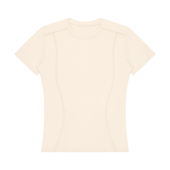 women gym wear opstitch Training T-Shirt