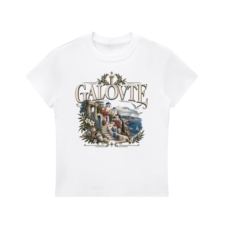 WOMEN GRAPHIC Essential Bodycon Crewneck T-Shirt