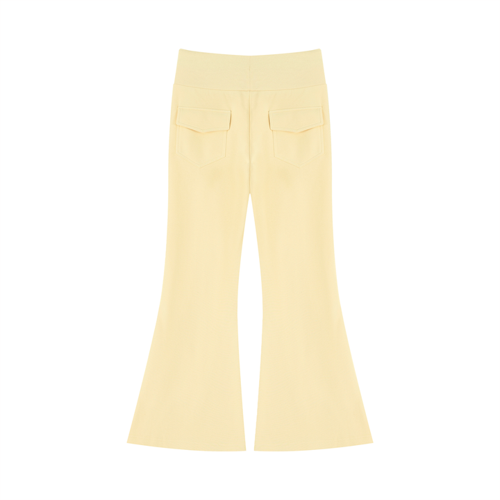 Women PENT  Drawstring Flared Leg Pants