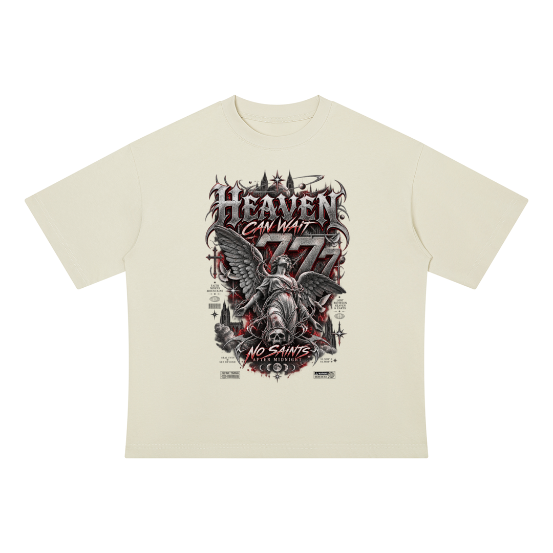 men graphic Unisex Drop Shoulder Cotton T-Shirt