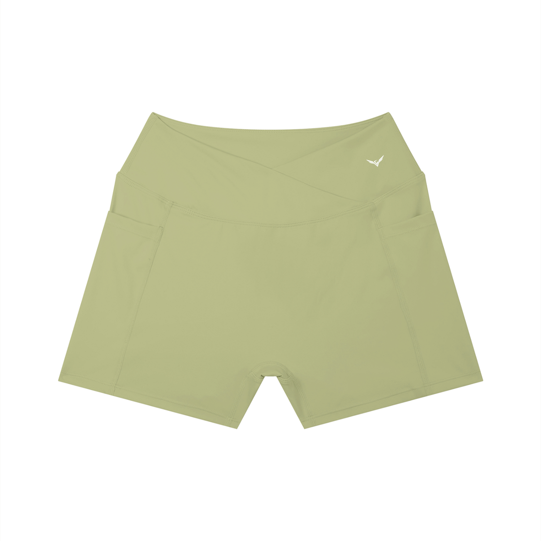 Women’s gym wear High Rise Pocket Yoga Shorts