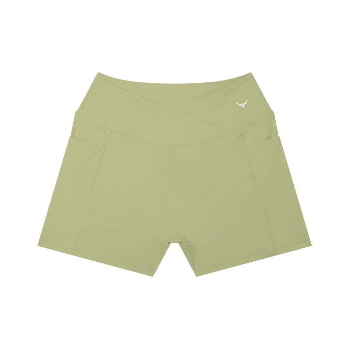 Women’s gym wear High Rise Pocket Yoga Shorts