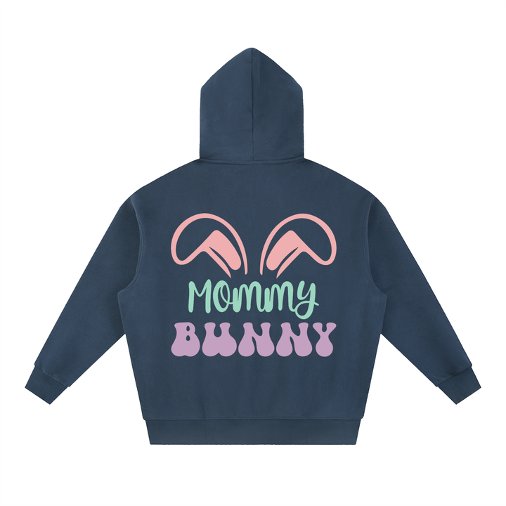 MOM LOVER Essential Oversized Boxy Fit Fleece Hoodie
