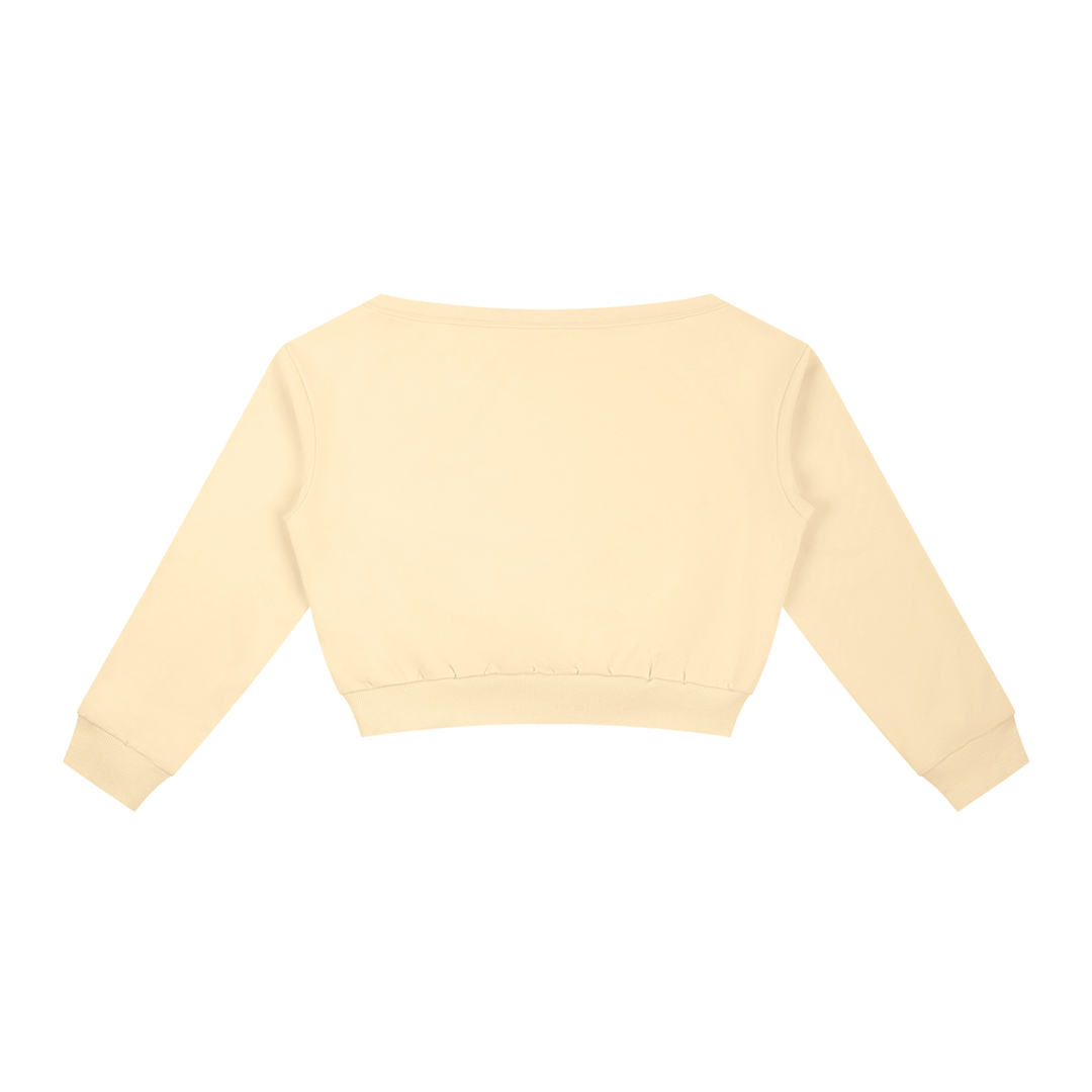 Women HODDIES  Off-Shoulder Sweatshirt