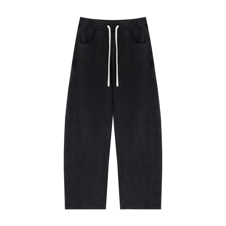 WOMEN PENT TROUSER  Mineral Wash Barrel Sweatpants