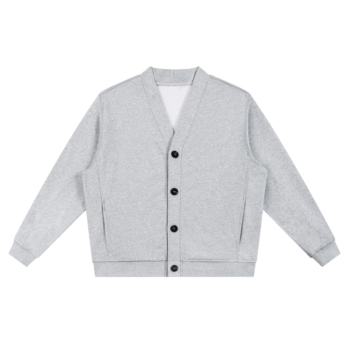 MEN COAt and  JACKET Essential Heavyweight Sweat Cardigan