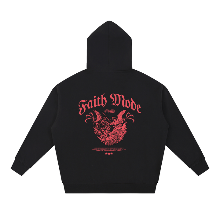men graphic Essential Heavyweight Hoodie