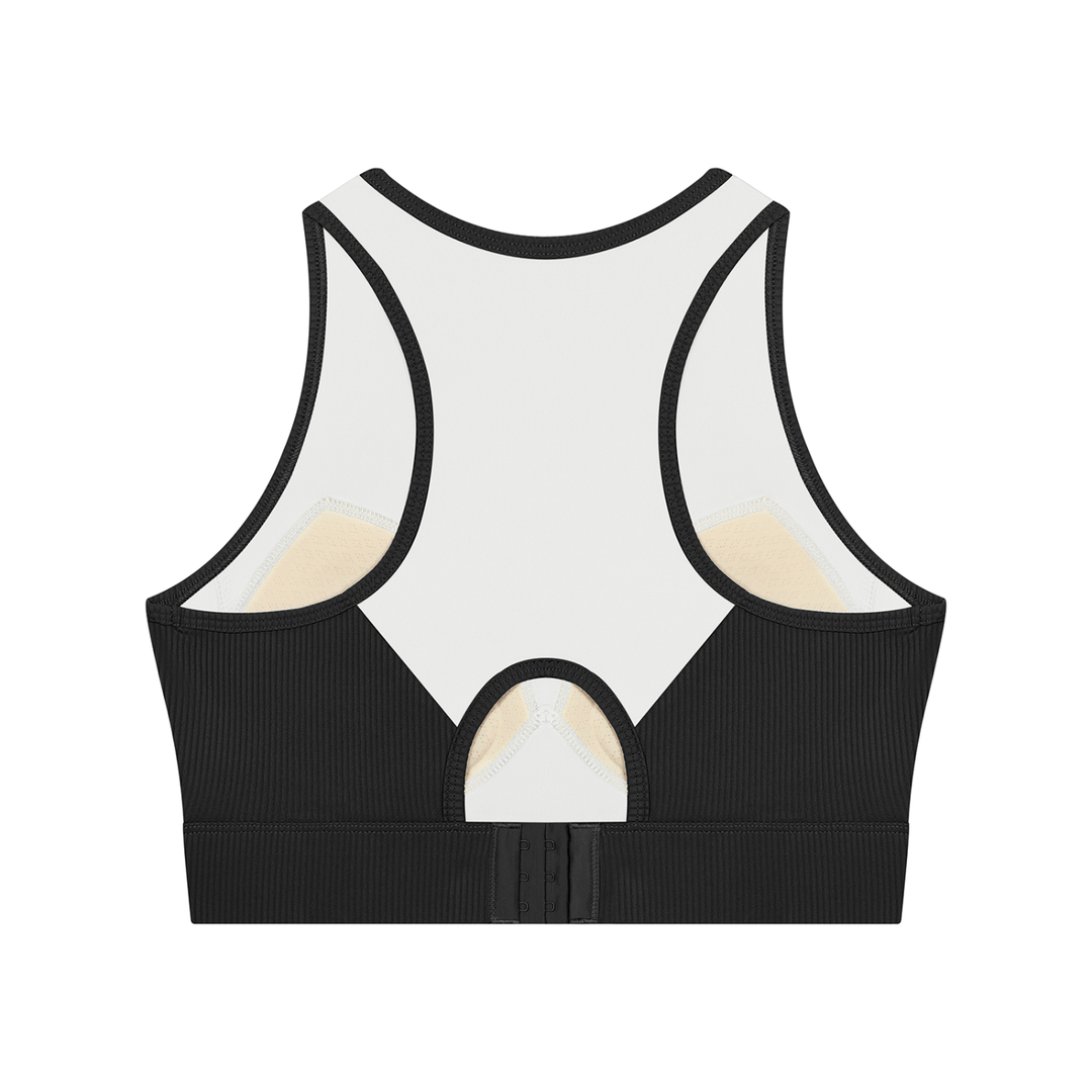 Women gym wear  Paneled Crop Yoga Tank Top