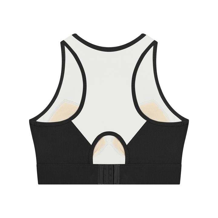 Women gym wear  Paneled Crop Yoga Tank Top