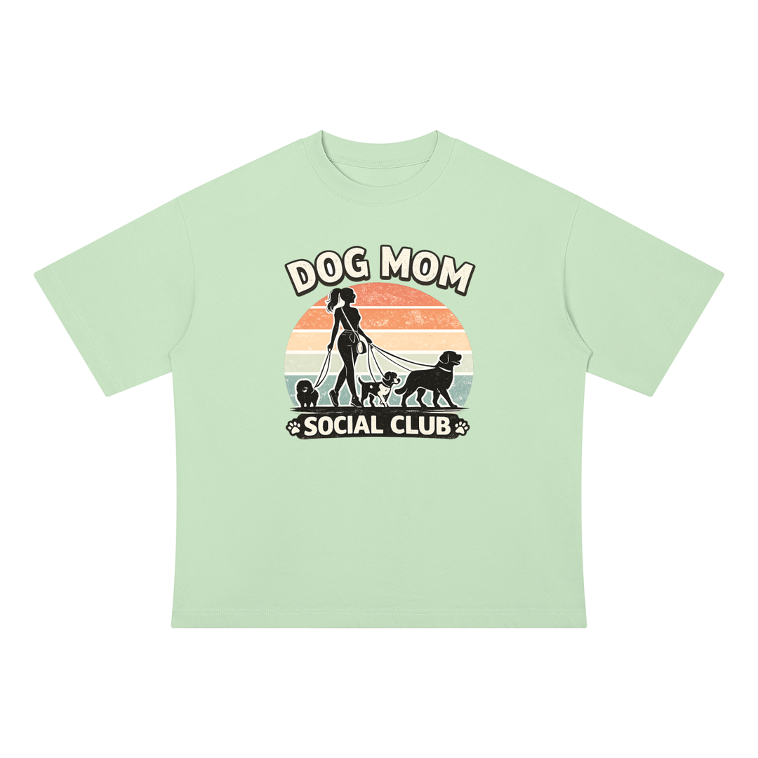 mom lover Drop Shoulder Cotton T-Shirt