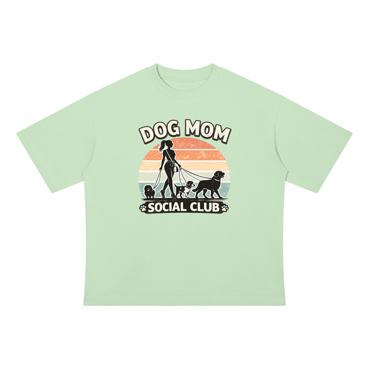 mom lover Drop Shoulder Cotton T-Shirt