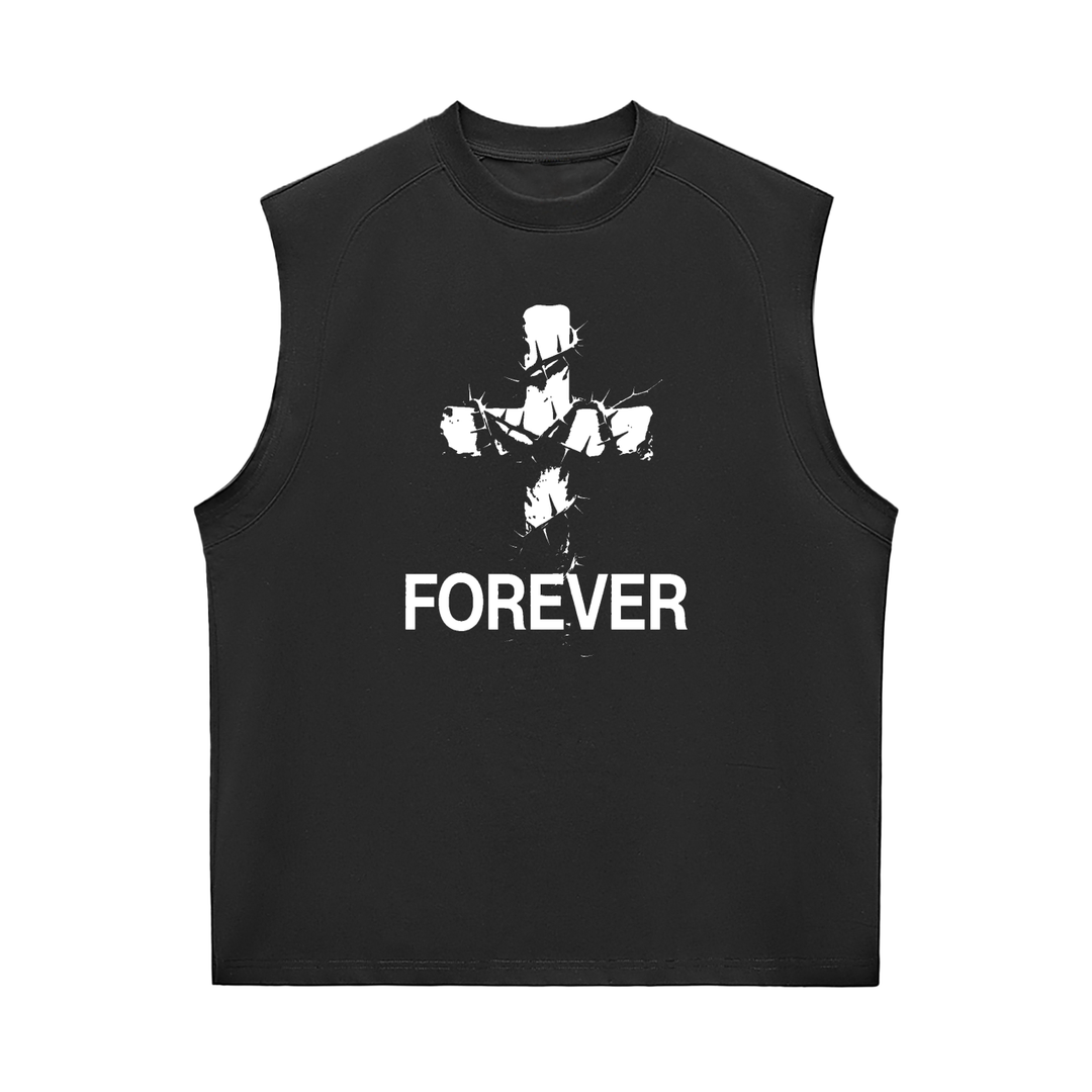 MEN GRAPHIC Forever Cross Graphic Training Tank