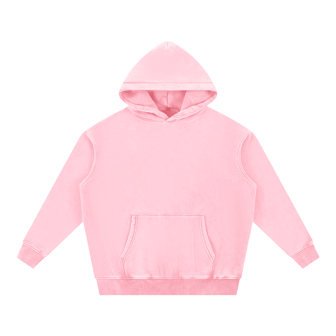 women hoddies Snow Wash Fleece Oversize Hoodie