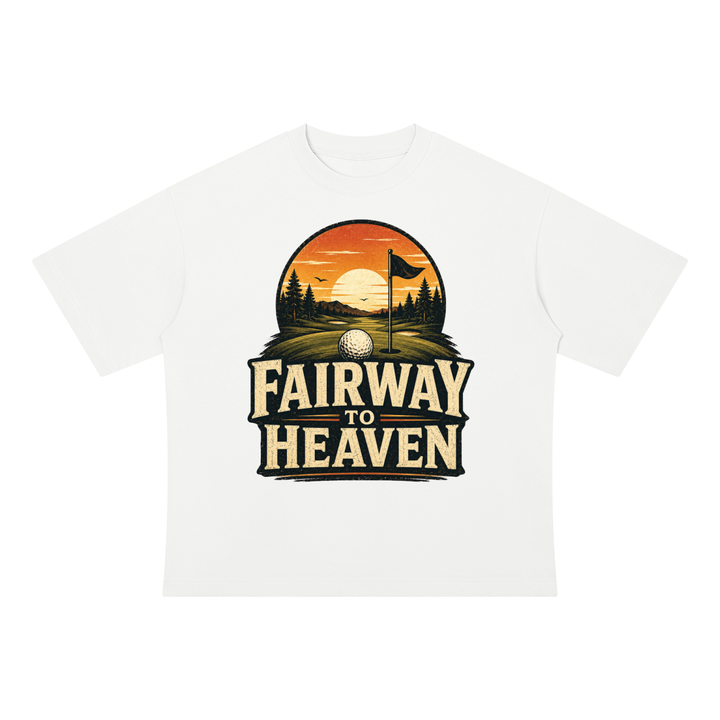 GOLF LOVER Drop Shoulder Cotton T-Shirt
