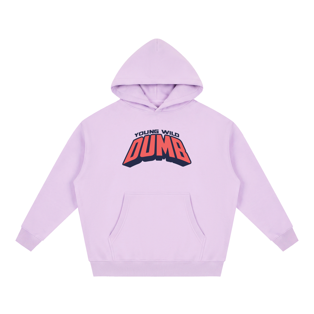 men graphic Essential Oversized Boxy Fit Fleece Hoodie