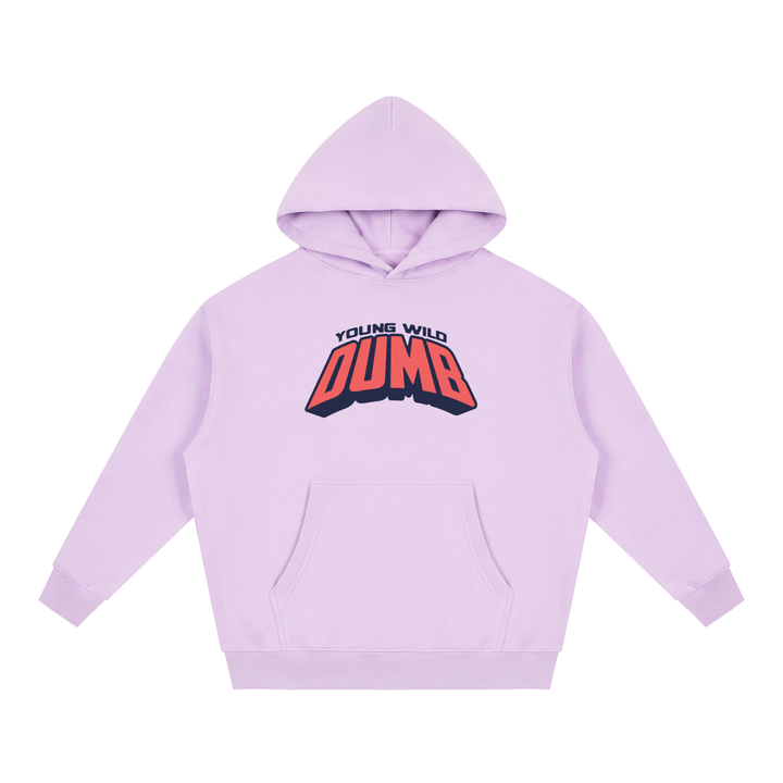 men graphic Essential Oversized Boxy Fit Fleece Hoodie