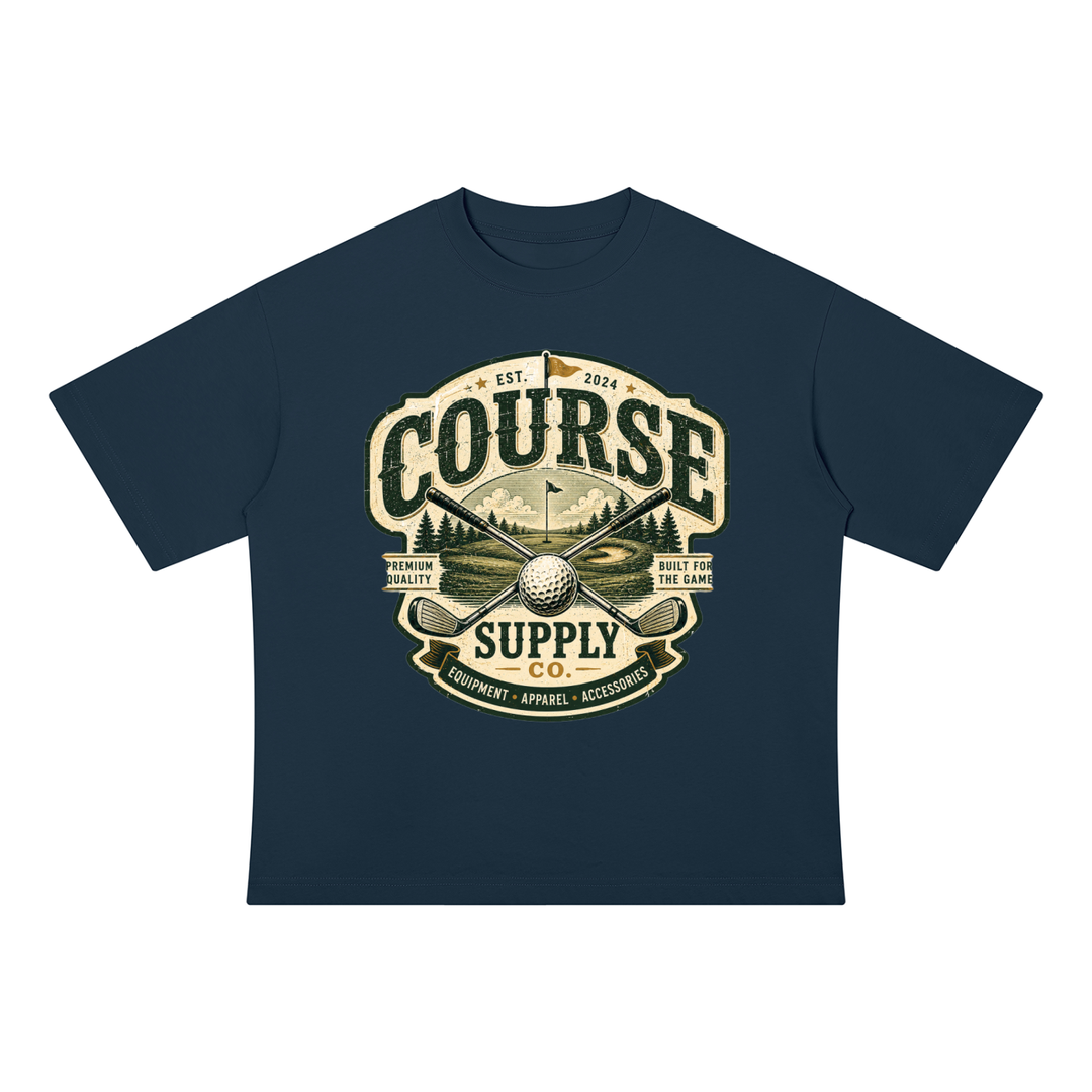 GOLF LOVER Drop Shoulder Cotton T-Shirt
