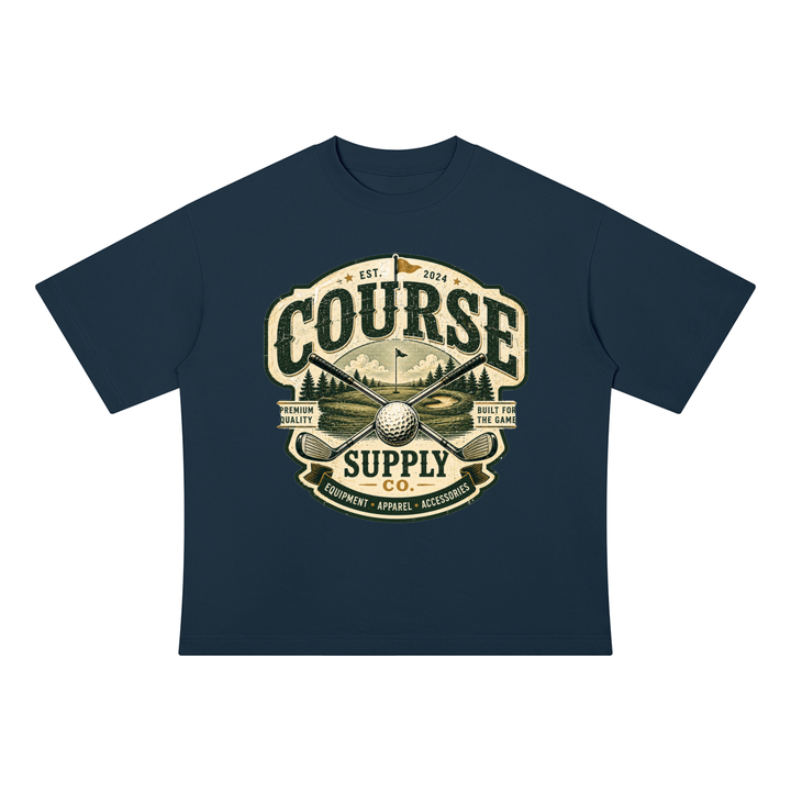 GOLF LOVER Drop Shoulder Cotton T-Shirt