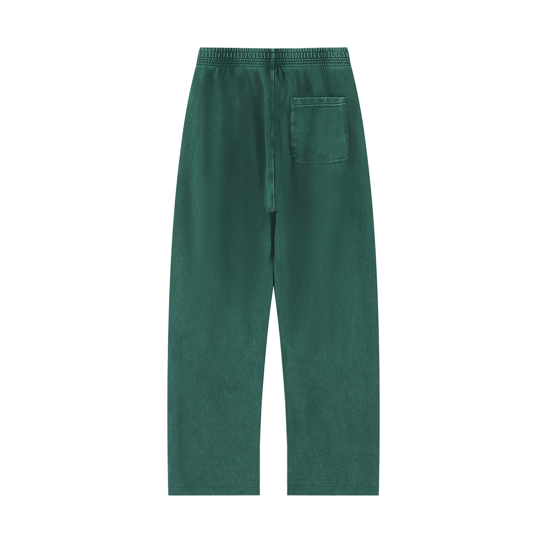 men pent Mineral Wash Straight Sweatpants