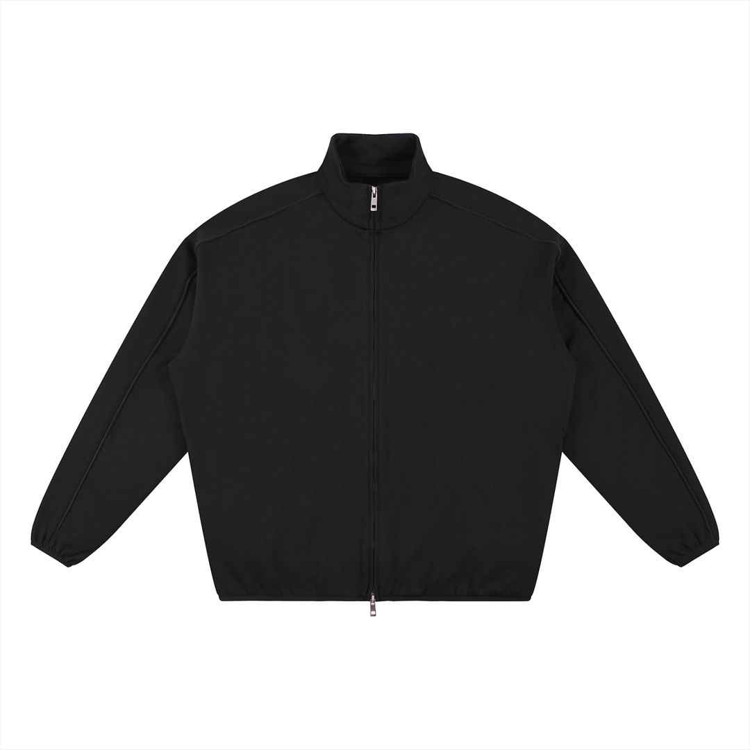 WOMEN COAT AND JACKET Essential Heavyweight Stand Collar Jacket