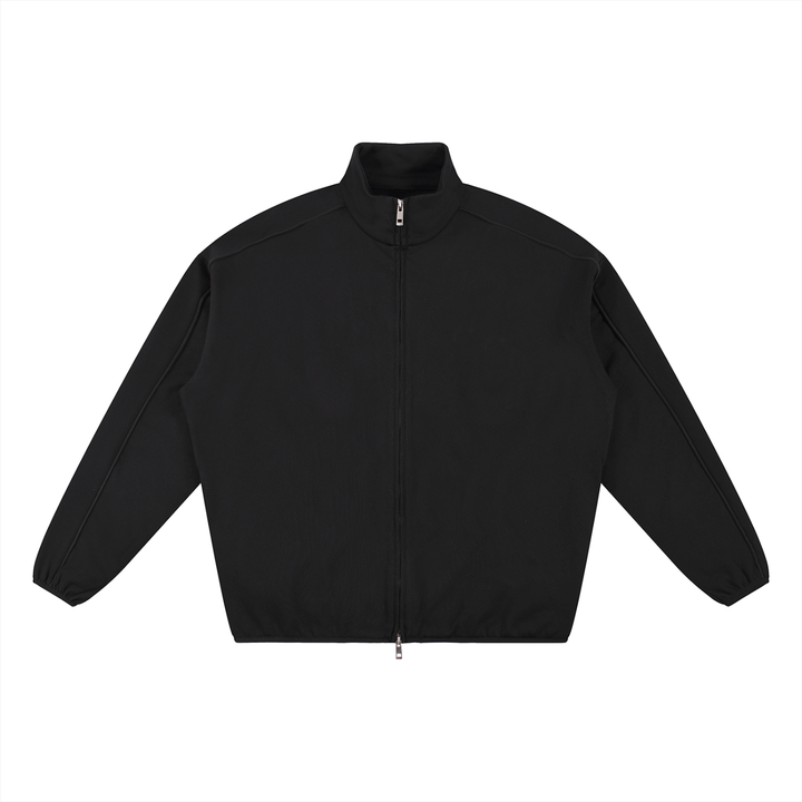 WOMEN COAT AND JACKET Essential Heavyweight Stand Collar Jacket