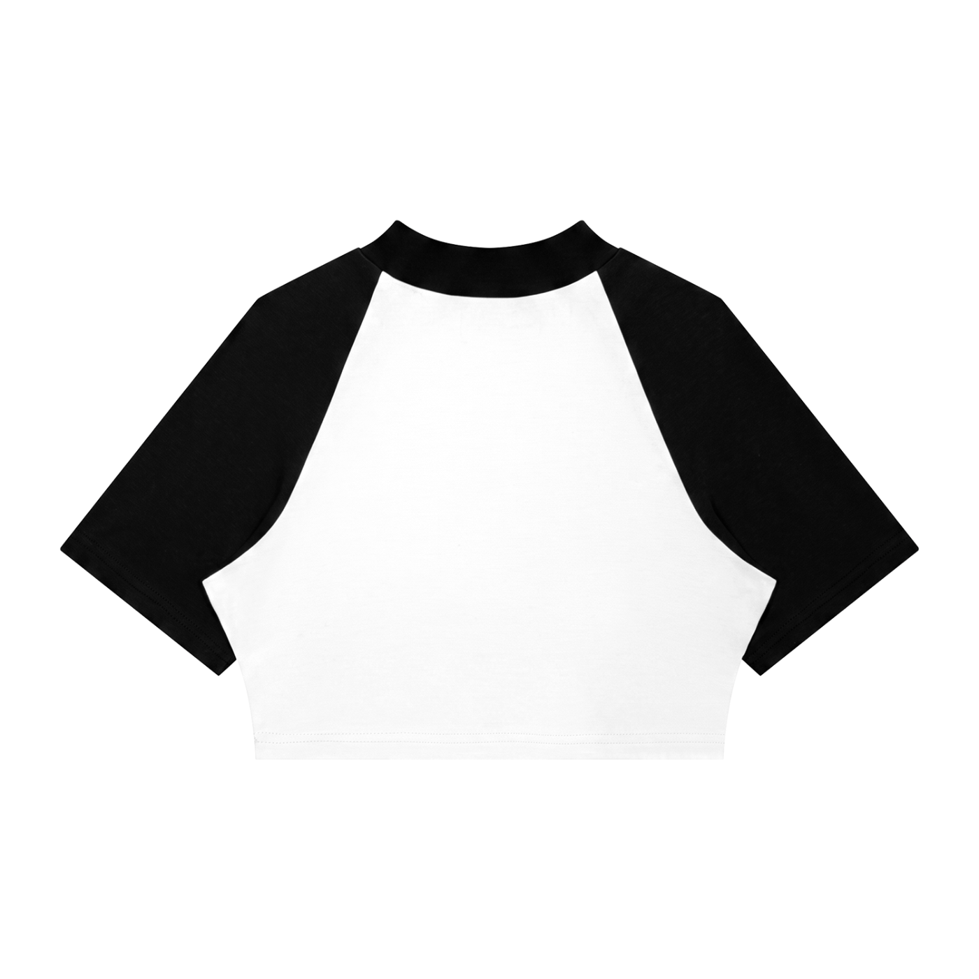 Women’s  brand Color Block Raglan Crop T-Shirt