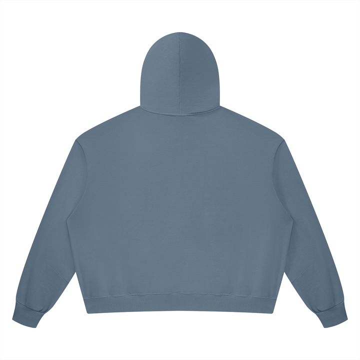 WOMEN HODDIES  Vintage Wash Boxy Full Zip Hoodie