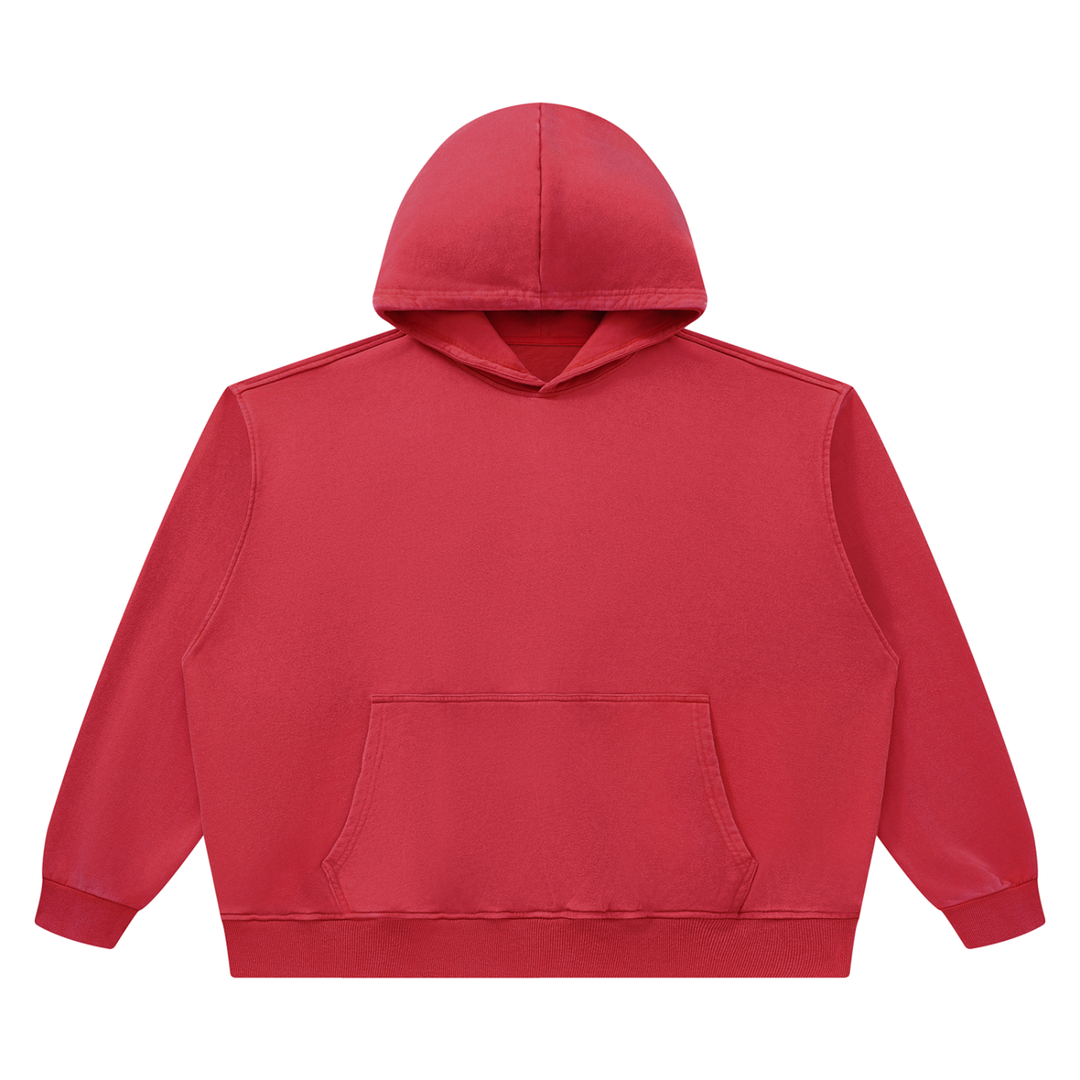 women hoddies Heavyweight Vintage Wash Boxy Hoodie
