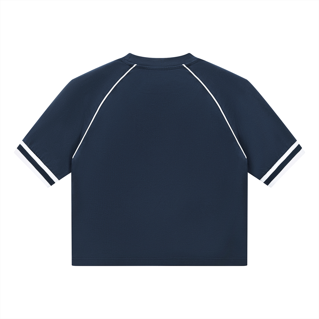 Women’ t shirts Raglan Ribbed T-Shirt