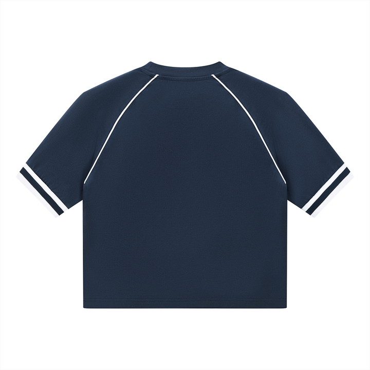 Women’ t shirts Raglan Ribbed T-Shirt
