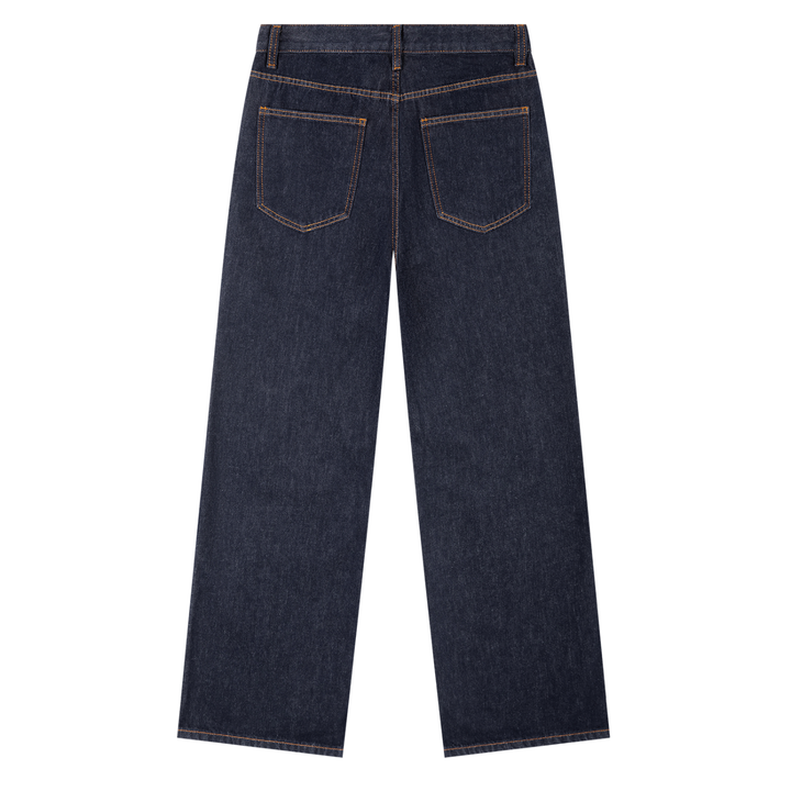 men brand Heavyweight Straight Leg Denim Jeans