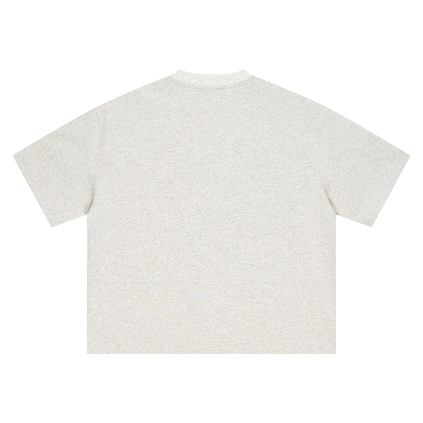 Safari Life For Adventure Vintage Overland Tee in Oat Gray, back view.