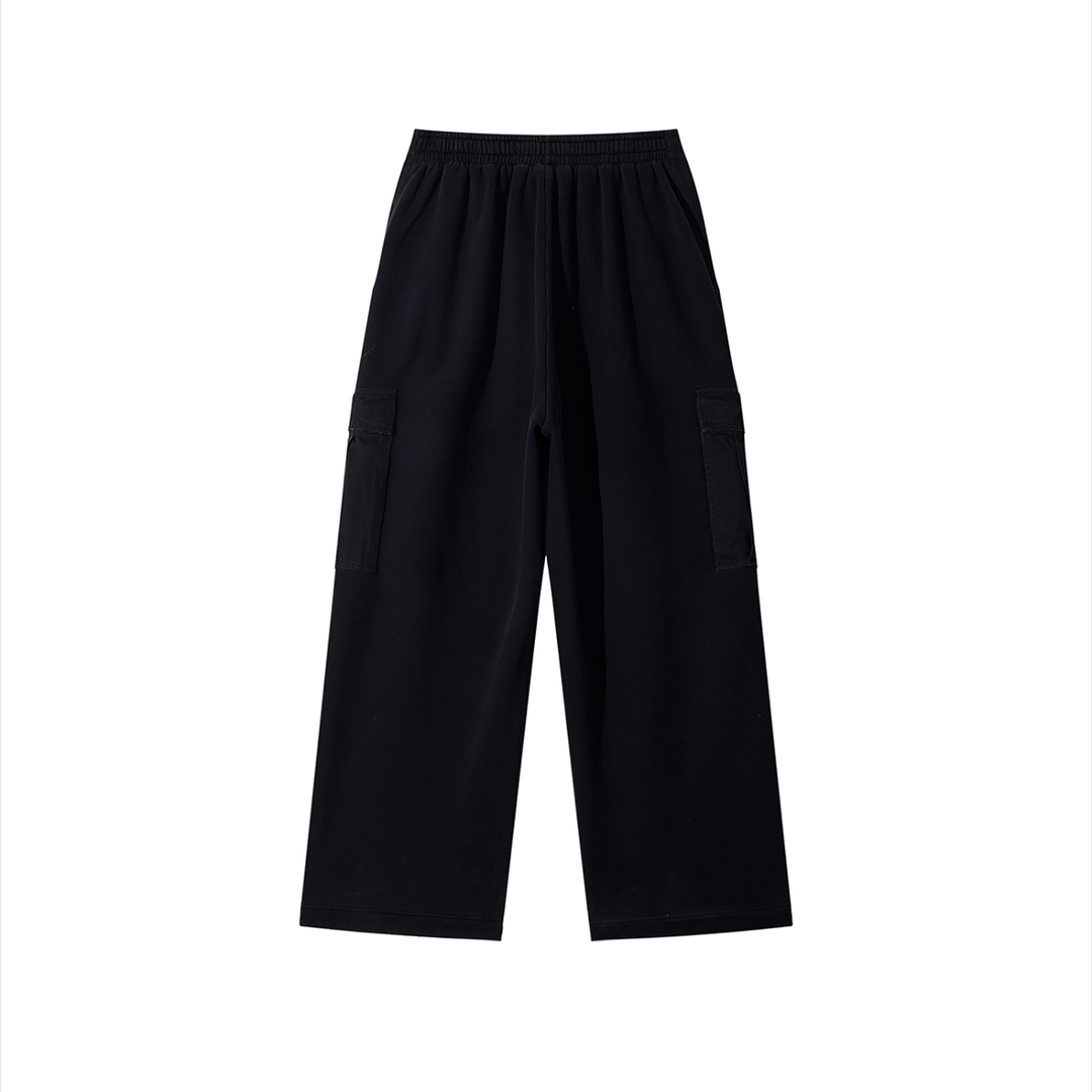 WOMEN PENT  Sunfade Washed Fleece Cargo Pants