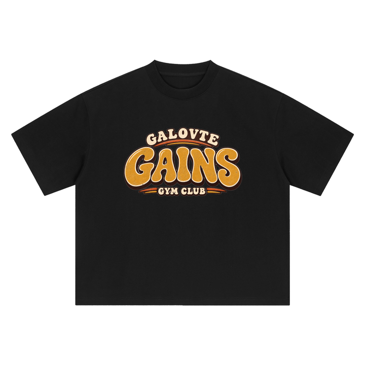 men graphics Boxy Oversized T-Shirt