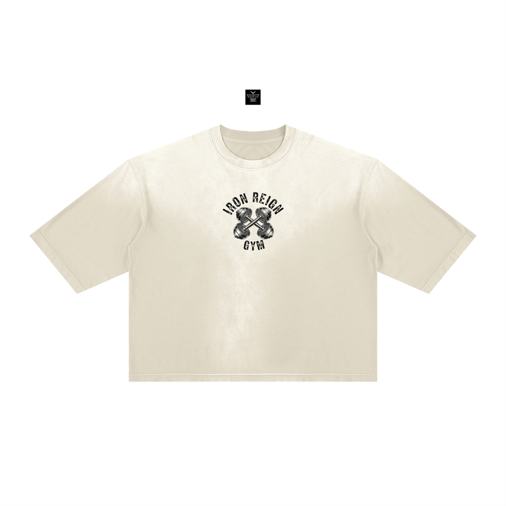men gym wear Vintage Wash Sunfade Boxy T-Shirt