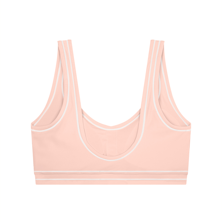 Women’s  gym wear Topstitching Yoga Sports Bra