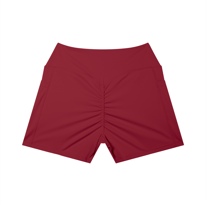 Women’s gym wear High Rise Pocket Yoga Shorts