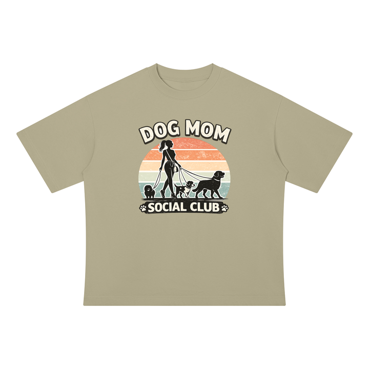 mom lover Drop Shoulder Cotton T-Shirt