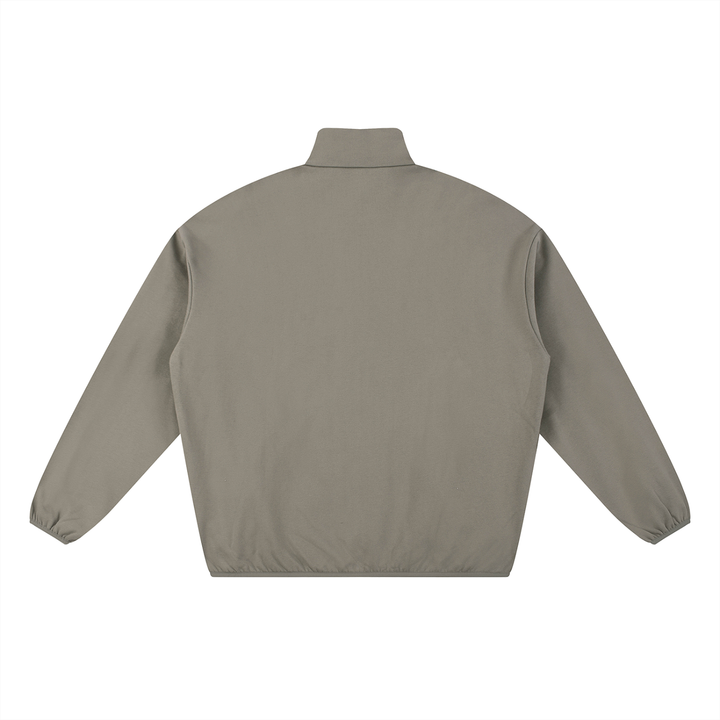 WOMEN COAT AND JACKET Essential Heavyweight Stand Collar Jacket