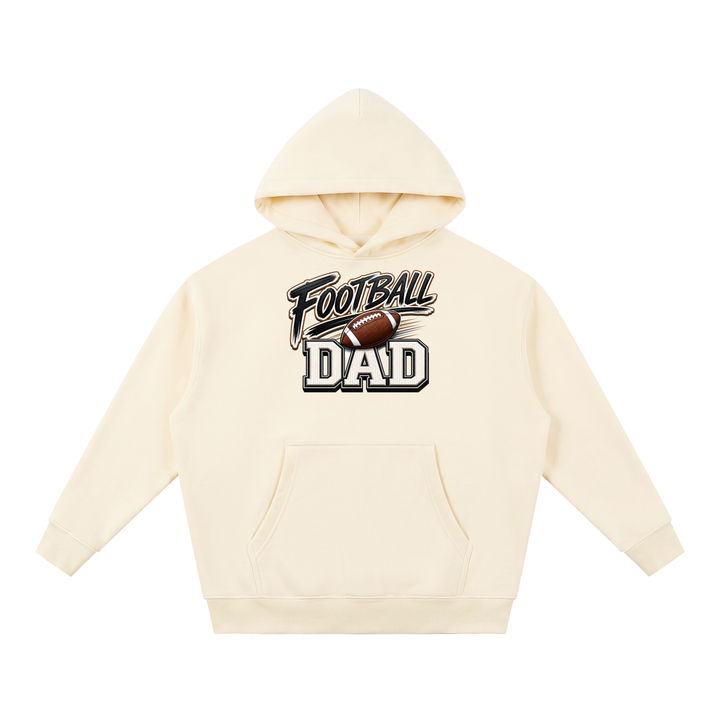 DAD LOVER UNISEX Essential Oversized Boxy Fit Fleece Hoodie