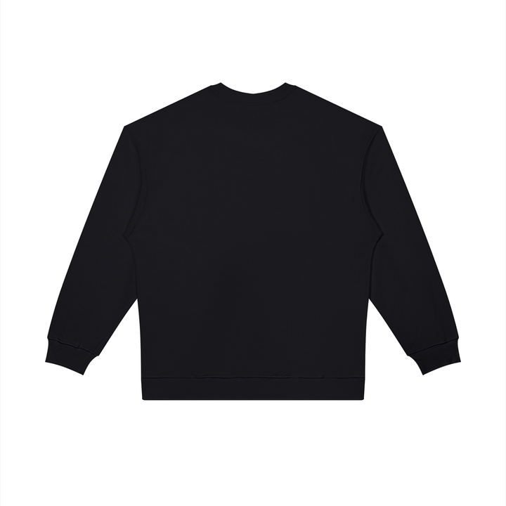 men graphic Oversized Crewneck Sweatshirt
