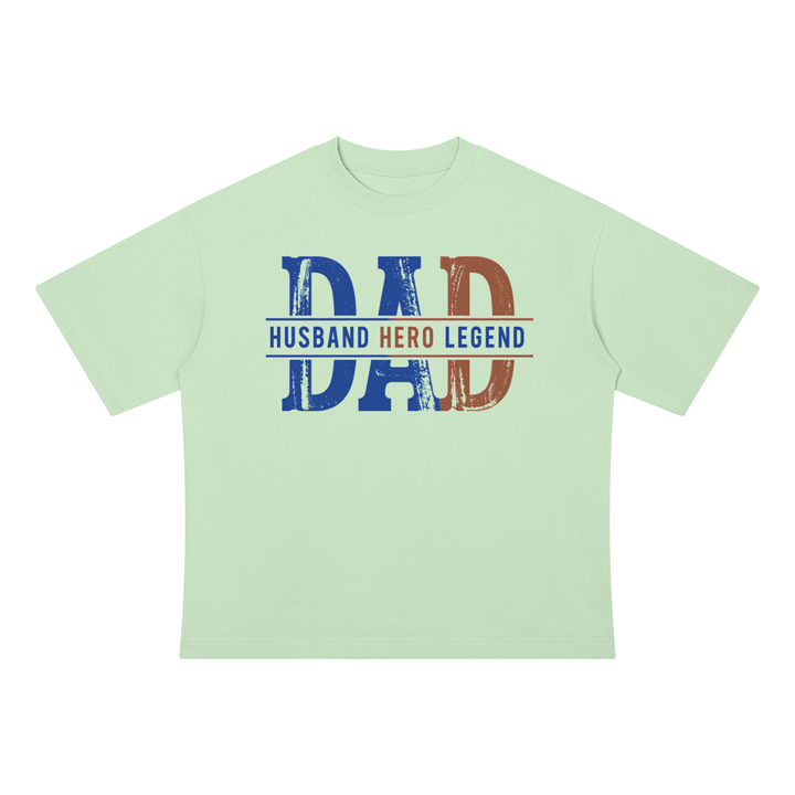 DAD LOVER Unisex Drop Shoulder Cotton T-Shirt